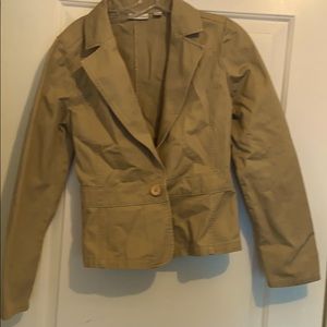 Halogen tan blazer size medium good condition